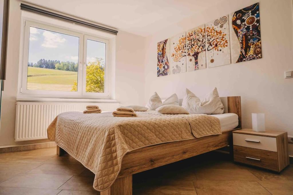 Franzis Feriendomizil Im Herzgebirge Am Skihang Auerbach  外观 照片